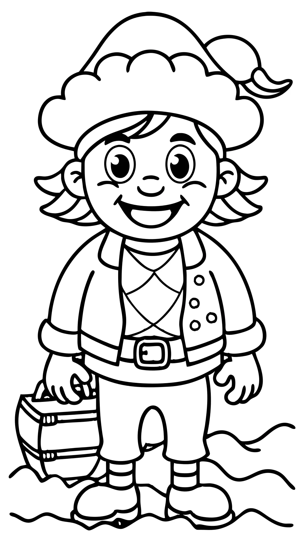 luffy coloring page